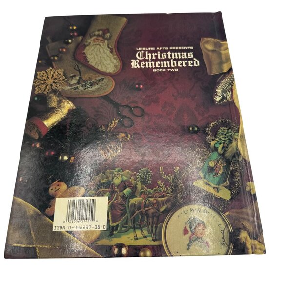 Christmas Keepsakes Cross Stitch Pattern Book By Leisure Arts 1990 - Picture 6 of 6